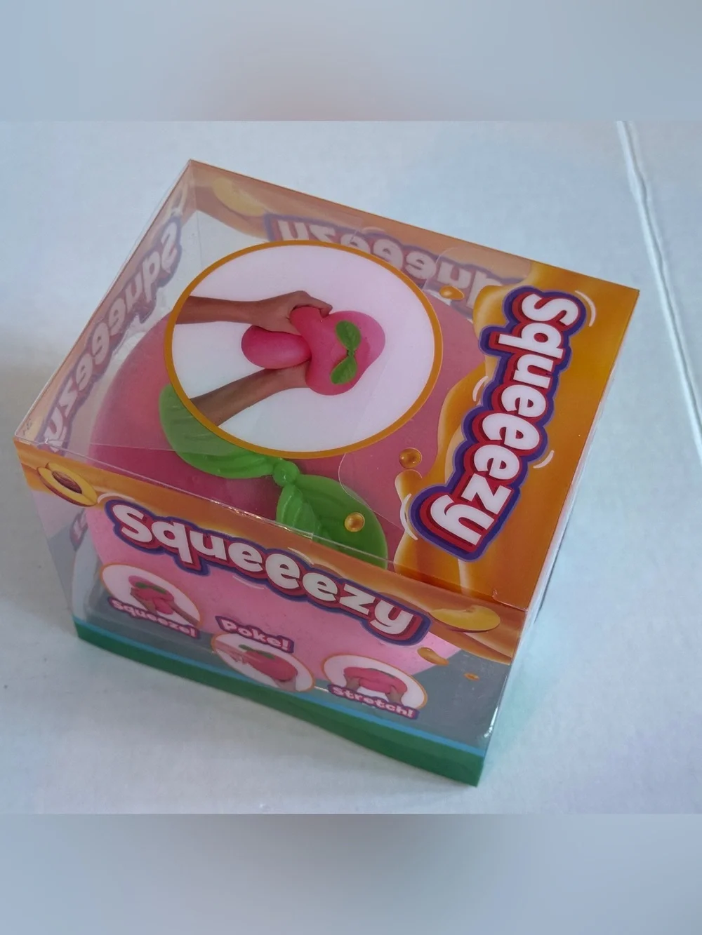 Peach squeeezy  Sensory Toy